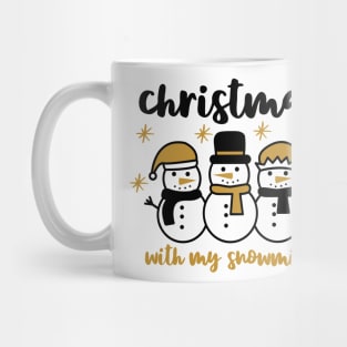 Christmas with my snowmies Mug